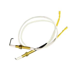 灶具燃气灶通用型铜管带线长短弯头点火针嵌入式打火器感应针配件