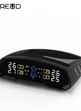 CAREUD/凯佑 T802胎压监测 太阳能 外置无线TPMS内置仪器检测系统