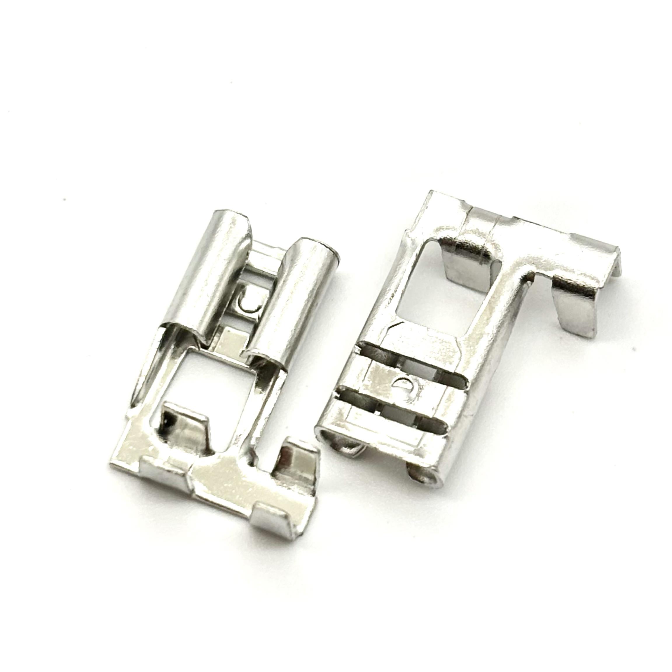 6.3旗型插簧端子插头弯头直角接头连接器接插件汽车插拔式加厚铜