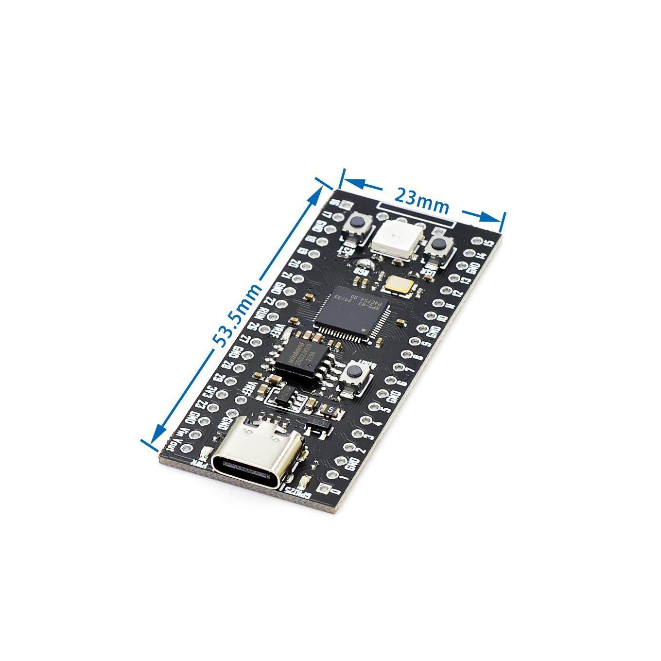 YD-RP2040兼容树莓派核心板RP2 Raspberry Pi Pico Micropython