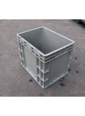灰色物流箱大号塑料盒周转箱子储物胶箱收纳盒子塑胶筐子中转筐框