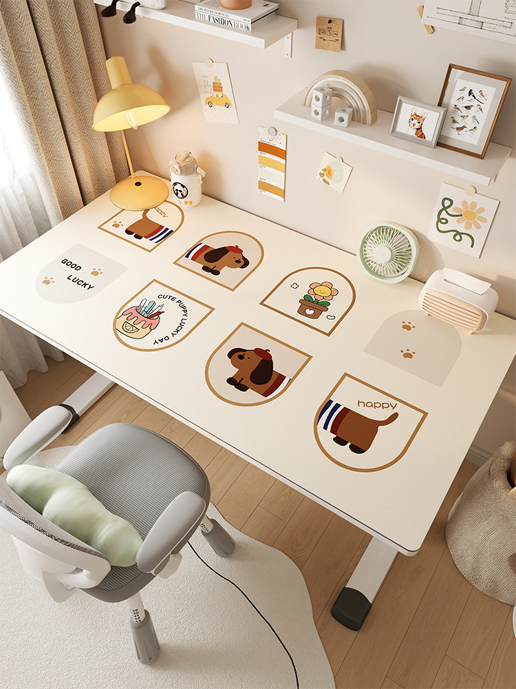 桌垫书桌学生轻奢高级感桌面保护垫儿童学习专用写字台垫护眼桌布,居家布艺,桌布,淘宝优惠券,粉丝福利购,淘宝优惠卷