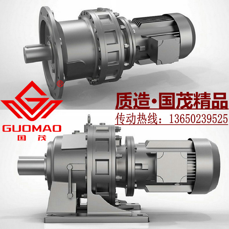 江苏国茂摆线针轮减速机XLD4/BLD2-23/29/35-2.2-3KW三相电机380V