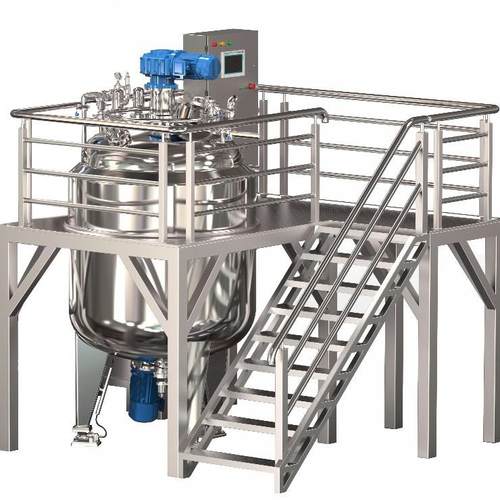 208v400v460v400v固定式真空乳化机搅拌器搅拌槽反应釜真空罐