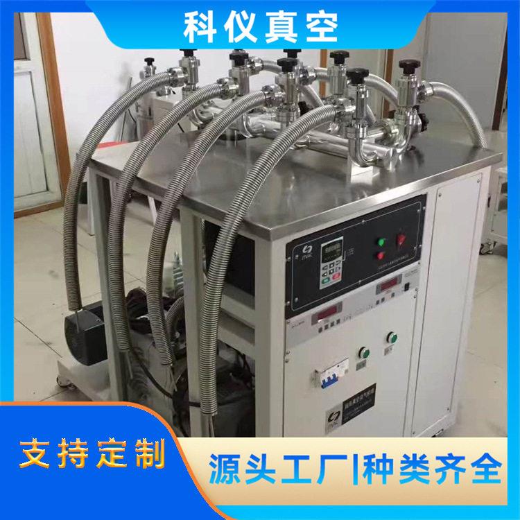 LNG真空排气台低温容器精补抽真空设备自动化程度