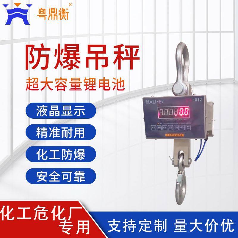 吊钩秤OCS30t吨不锈钢隔爆 直视化工业用吊秤 适用码头电子吊秤