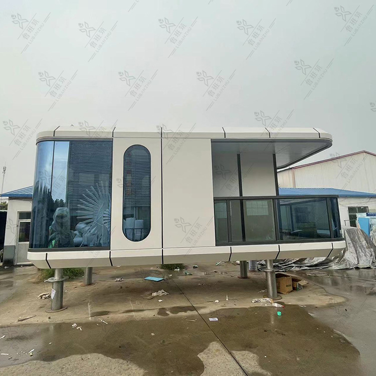 房车营地特色住宿房屋设计制作太空舱轻钢别墅景区旅游户外观景房