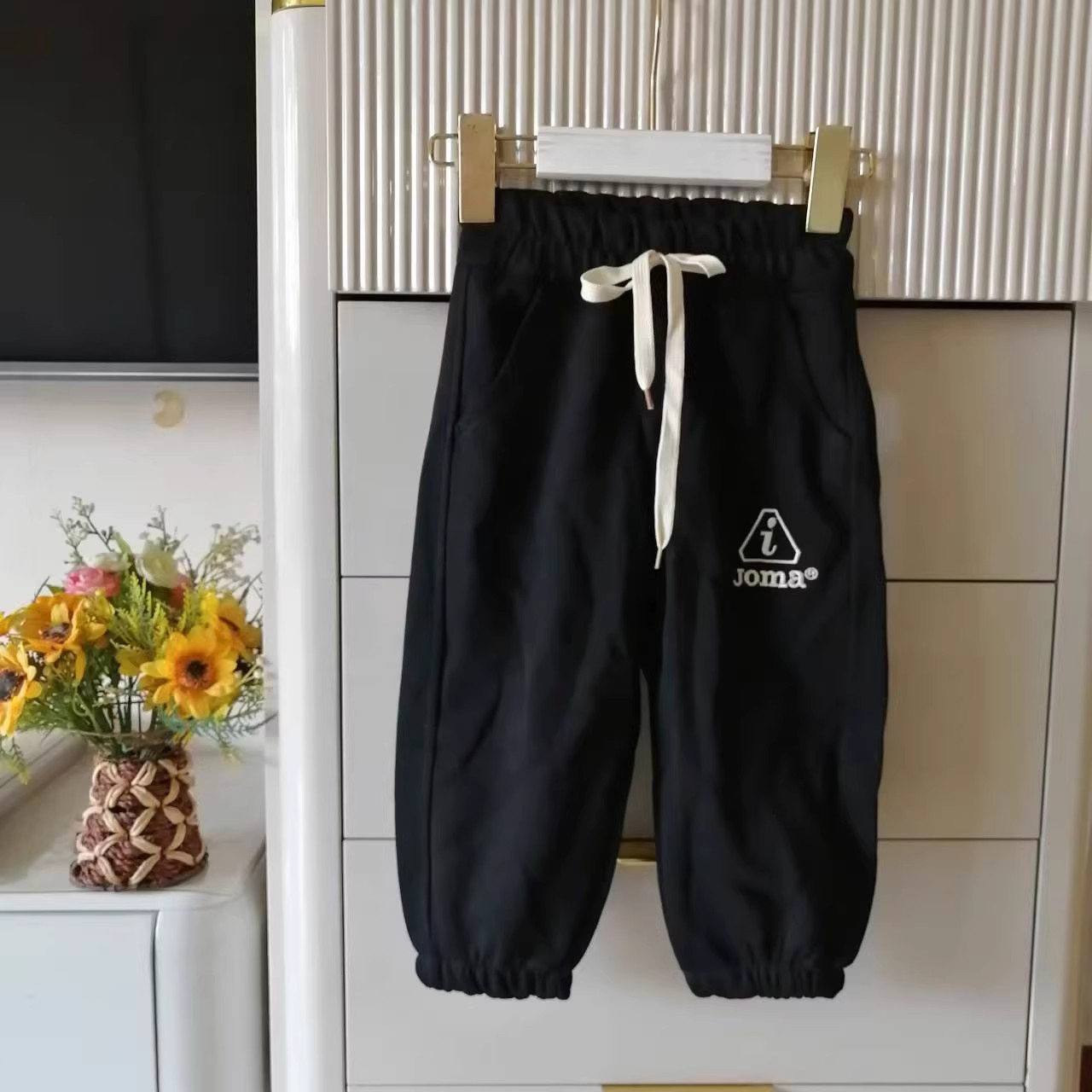 115断码清仓特价儿童秋季宽松休闲运动裤男童长裤女童束脚裤卫裤