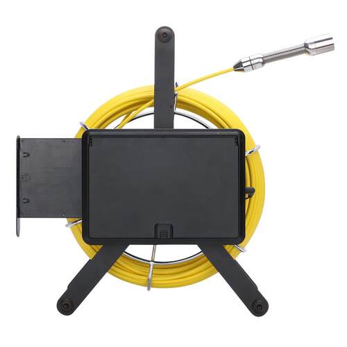 下水道管道摄F9600A8像机管无道内窥镜10P录像计米器文字输入WIFI