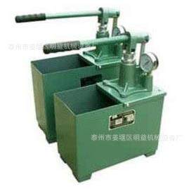 明益压加压泵SYY水压-10手动试泵 电动试压泵压力自控式 4DSY系列