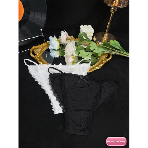 蕾丝一次性内裤女性感可爱冰丝法式meme母婴级无菌独立包装5条装