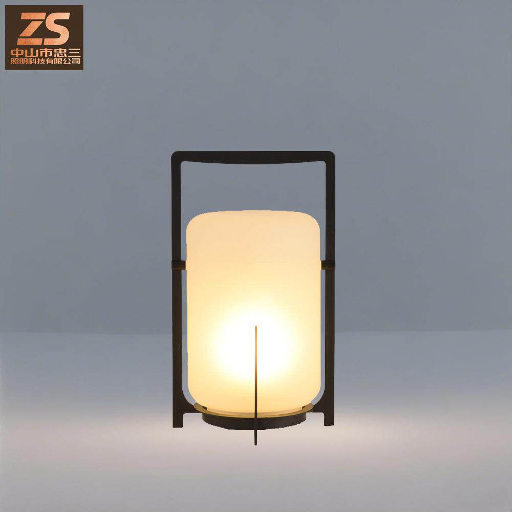 庭院太阳能户外灯充电手提台灯露营氛围餐桌灯露台防水草坪落地灯