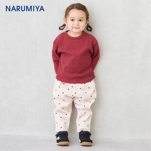 petit 上新 main NICO舒适条纹波点厨师裤 日本直邮 子 秋季