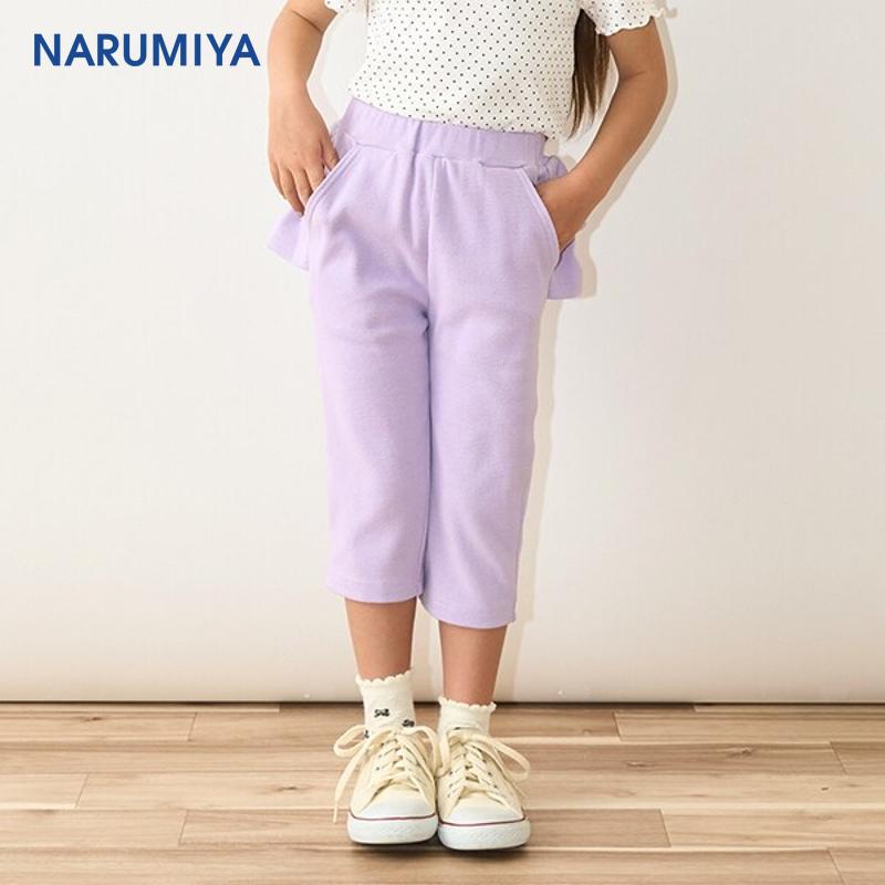 Lycee mine 【裤子】背部褶边7分裤【日本直邮】