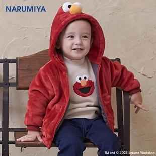 毛茸茸连帽衫 petit STREET SESAME main