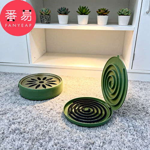 蚊香分离器A1pn008-多功能家用蚊香盘蚊香接灰盘装蚊香盒蚊香架