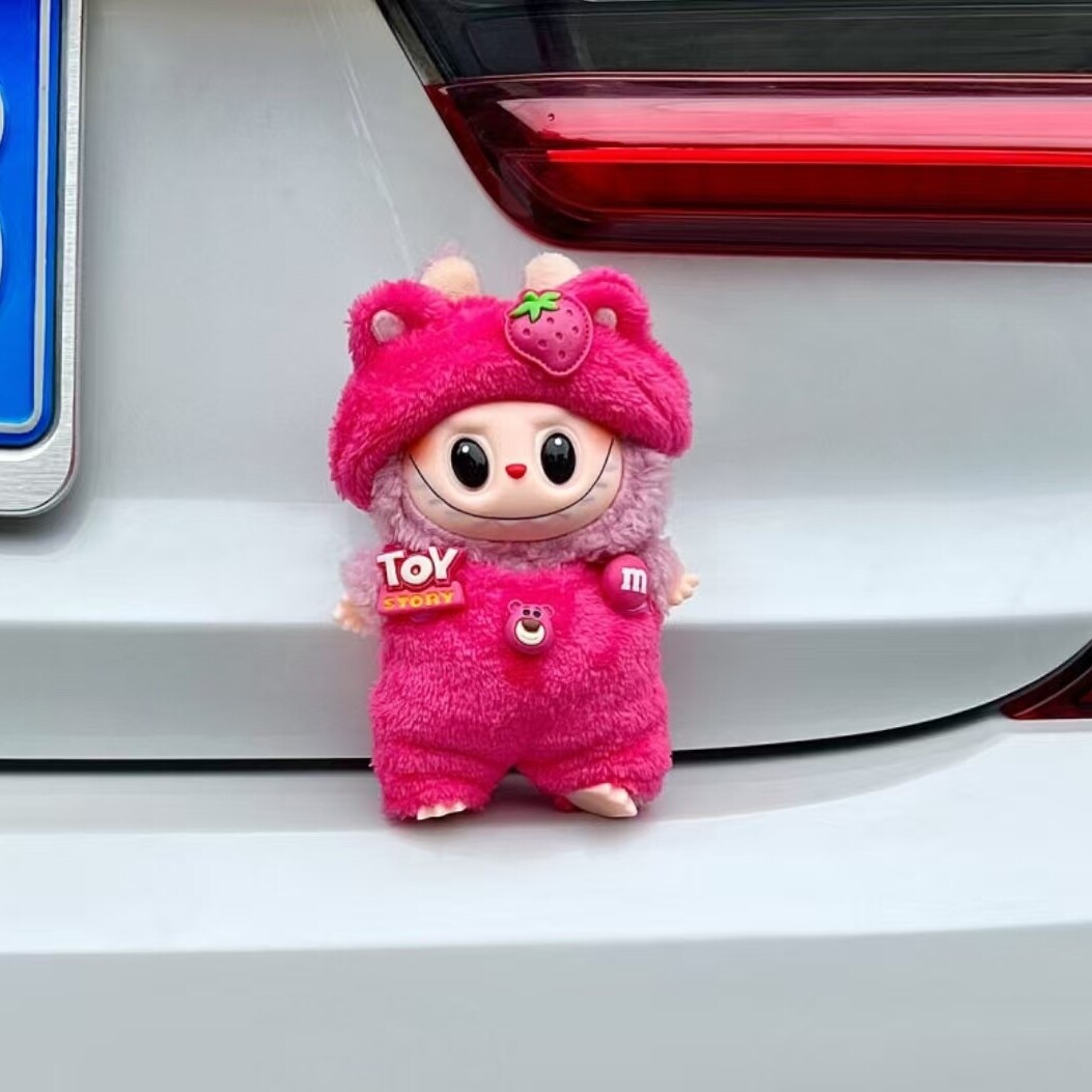 汽车尾部挂件车身外部玩偶装饰品