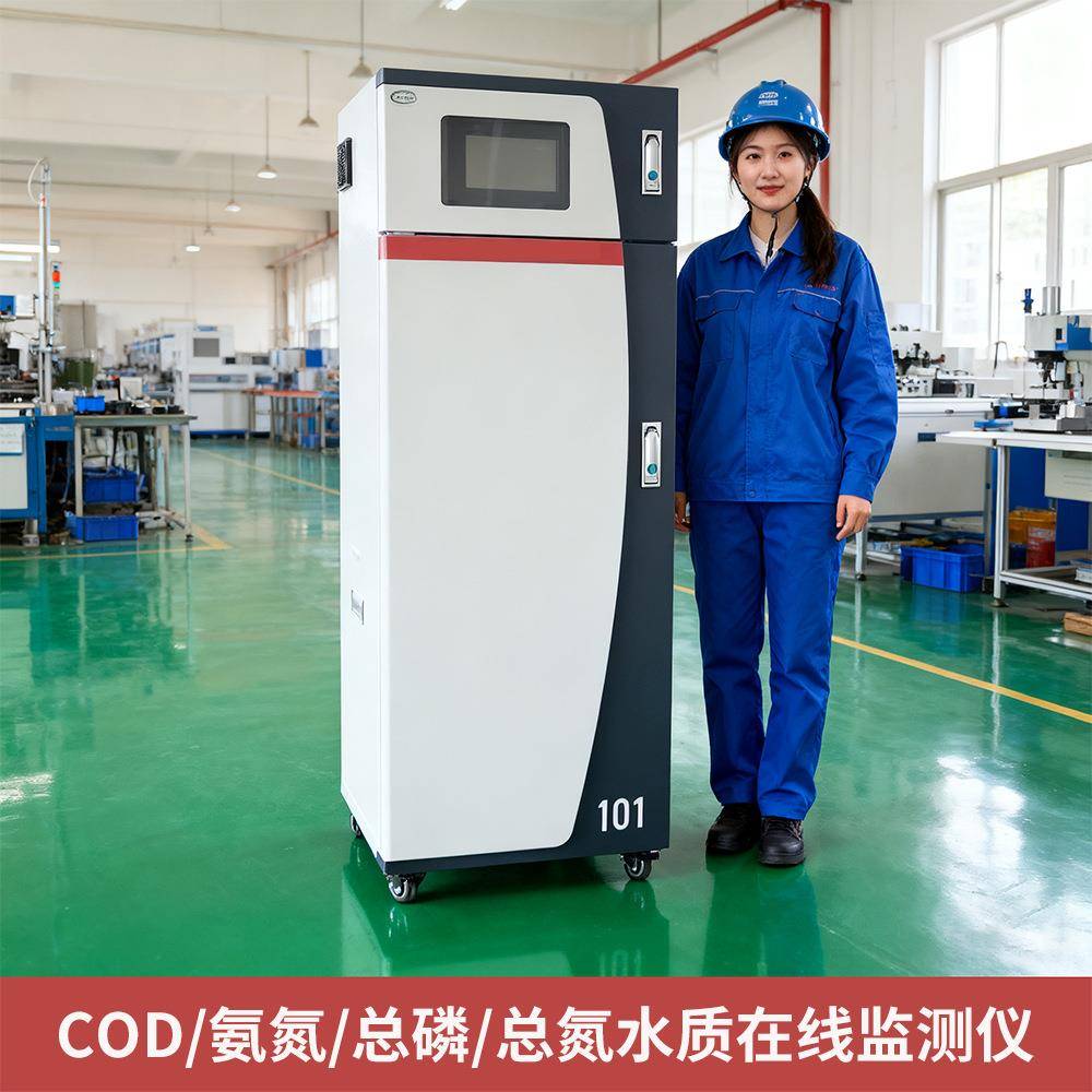微型水质监测站实时在线监测河道多参数PH浊度余氯总磷总氮