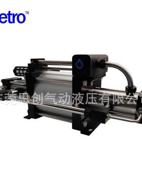 CGT二级气气增压泵将低压气体转换为高压气体32倍增压比24MPA