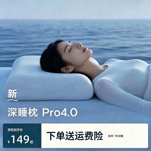 深睡枕Pro4.0枕头护颈椎助睡眠侧睡记忆棉亚朵公主同款枕芯枕头