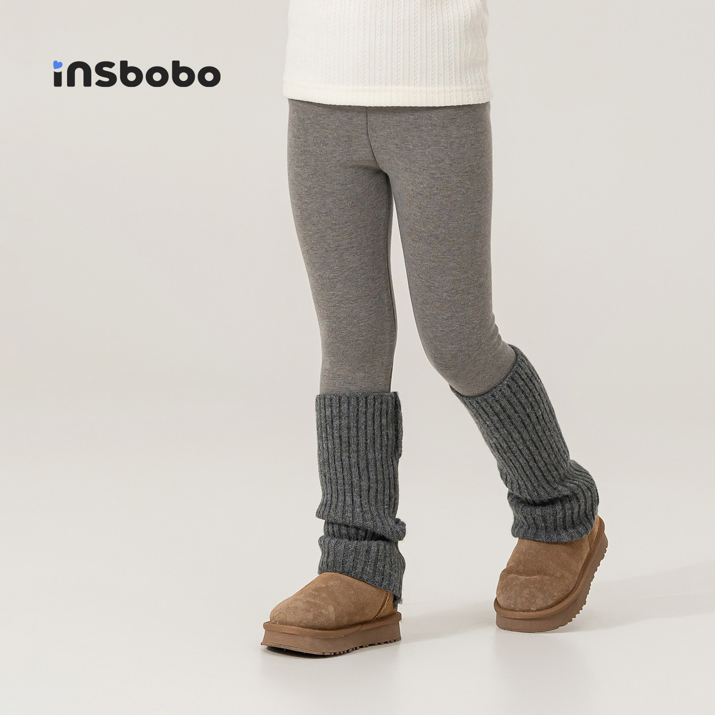 INSbobo儿童裤子洋气百搭打底裤