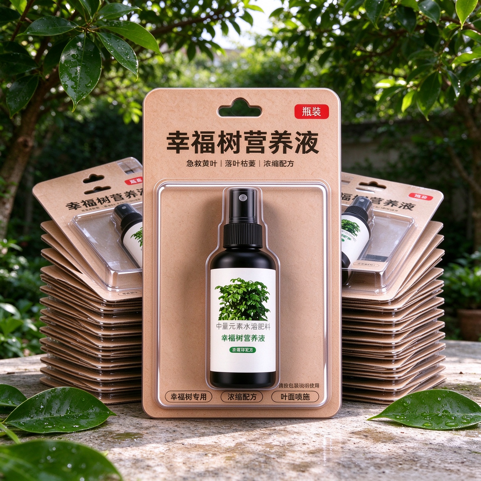 幸福树专用浓缩营养液家用防黄叶掉叶烂根促生长绿植有机液体肥