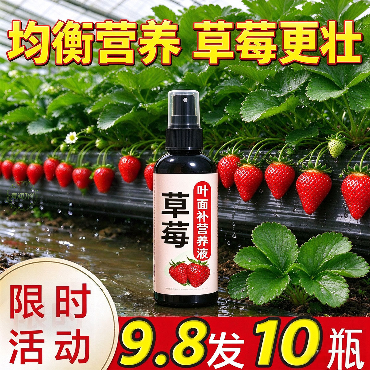 草莓专用免稀释有机营养液