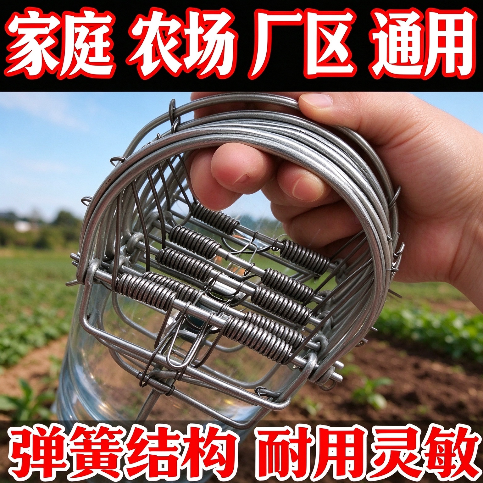 2027年新款大号铁耗子夹子捕鼠神器抓鼠器老鼠夹捕鼠器老鼠夹神器