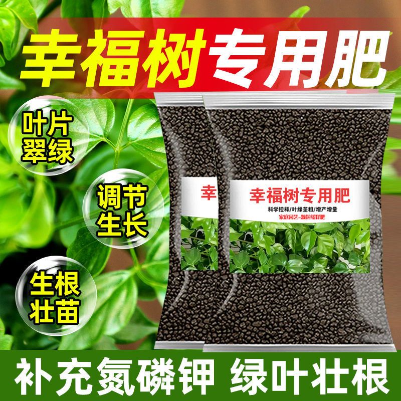 幸福树专用肥料颗粒缓释肥绿植养花室内盆栽植物通用氮磷钾花肥料