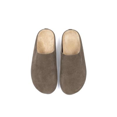 DECEYE 澳洲全牛皮穆勒拖鞋/一脚蹬半拖包头勃肯慵懒随意男女同款