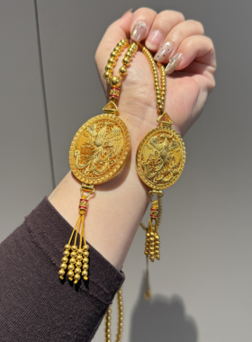 盛尊2025新款凤凰于飞流苏金包银