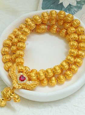 盛尊金包银天使之翼可diy配饰