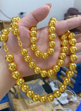 金包银项链圆珠项串女项链时尚