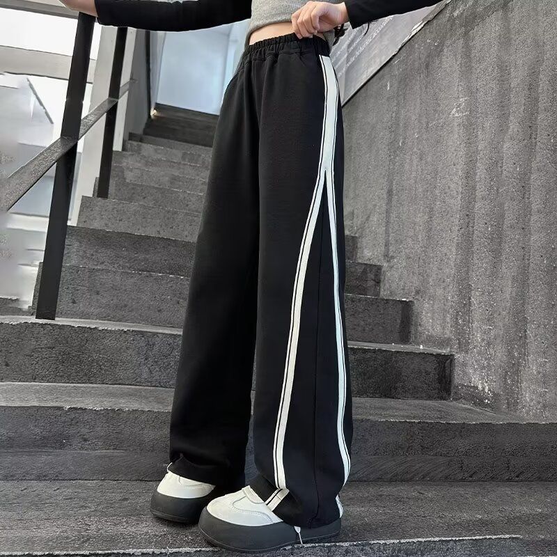 女童阔腿裤春夏款儿童休闲直筒裤