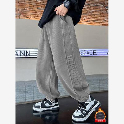 男童裤子春秋款2025新款