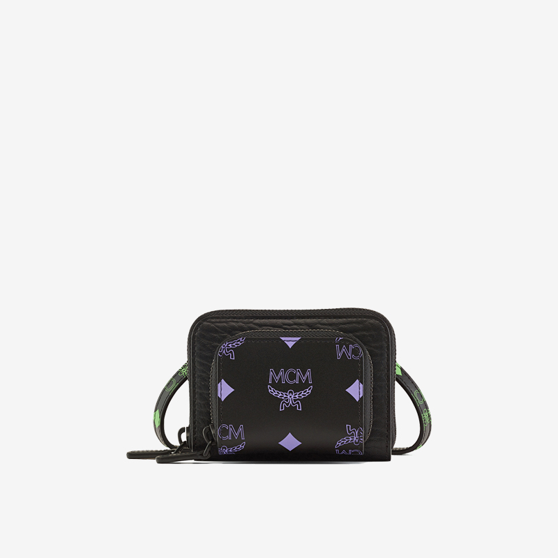 MCM AREN 迷你斜挎零钱包 MXLCSSX01U4001