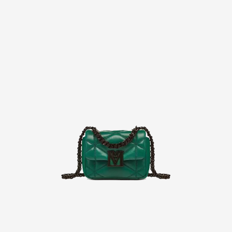 MCM TRAVIA 迷你链条斜挎背提包 MYLCALM01J2001