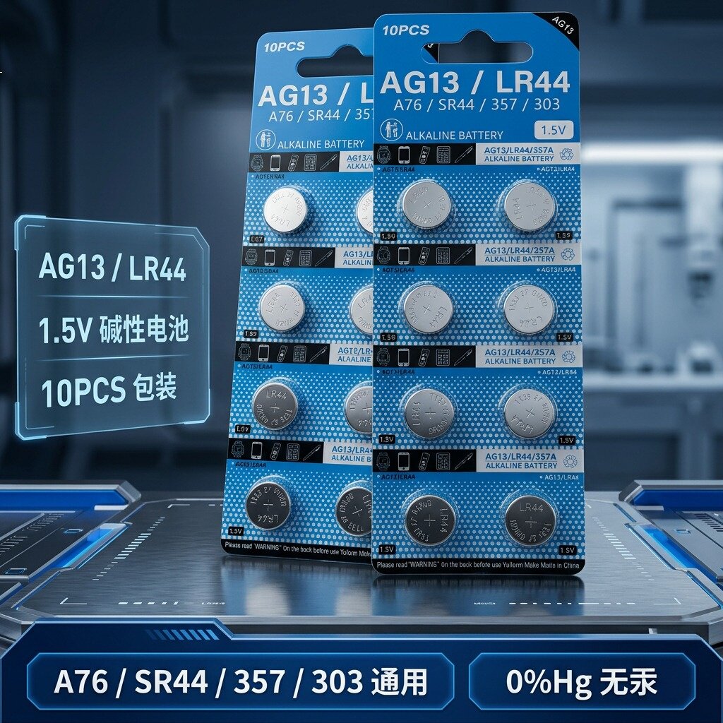 AG13/1.5V纽扣电池手表电池