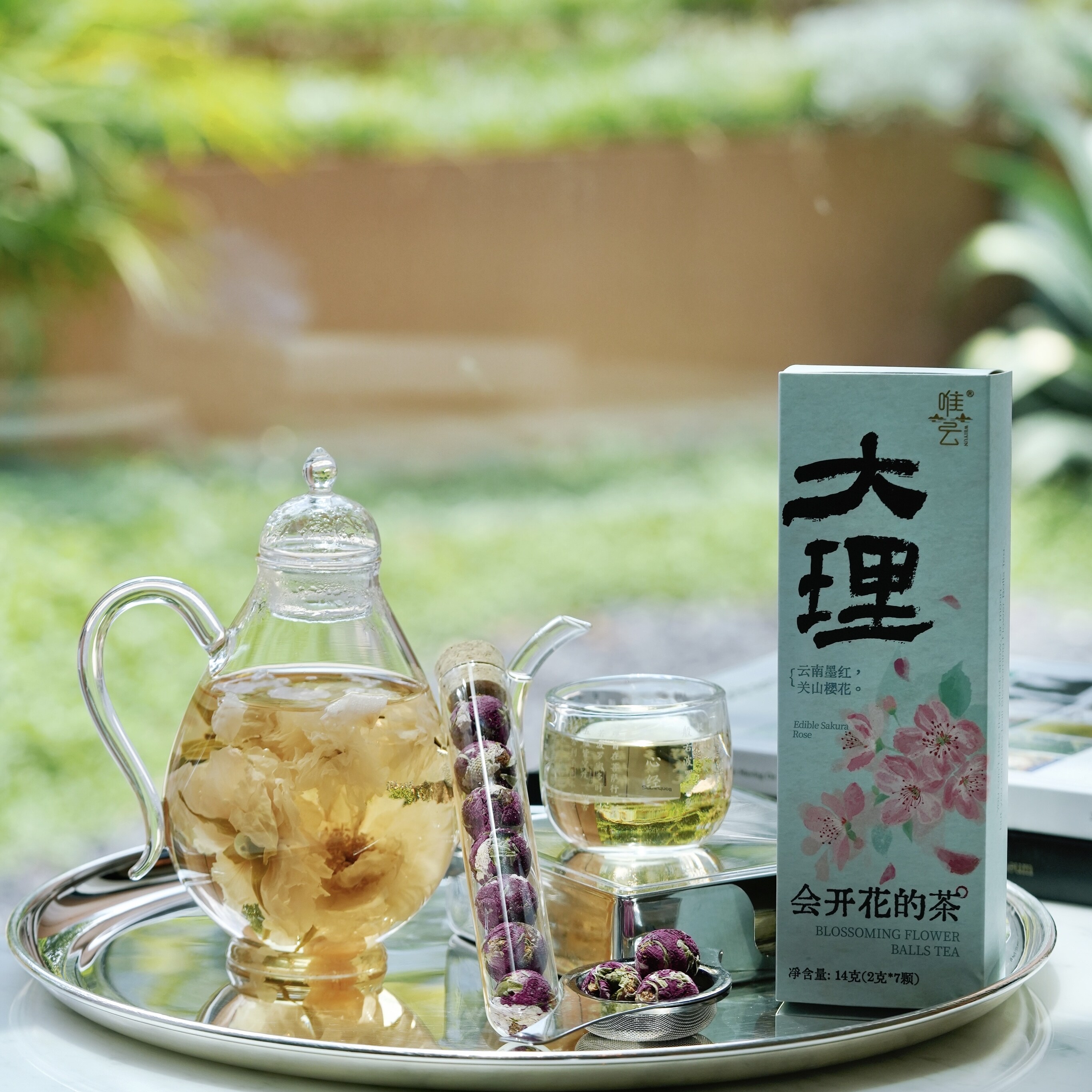 【会开花的茶】春日樱花限定系列云南特产花茶养颜泡水桂圆大理发