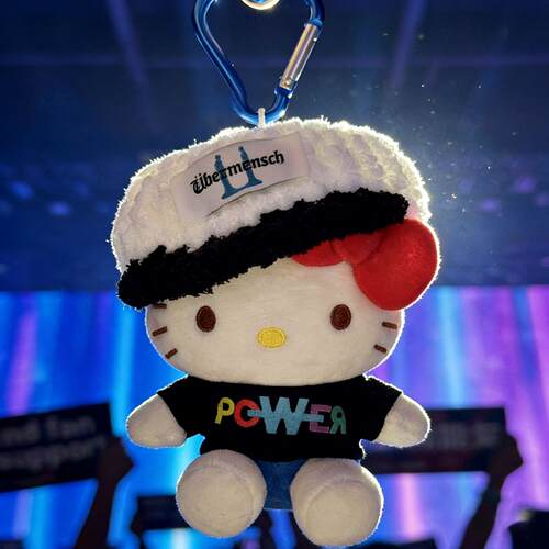 正版权志龙同款衣服helloKitty包包挂件小挂饰毛绒玩偶钥匙扣摆件