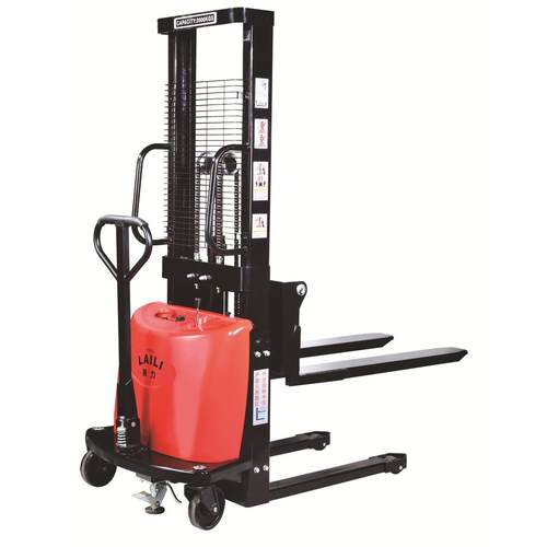 半电动堆高车半电动叉车装卸堆垛车堆高车充电式叉车装卸车