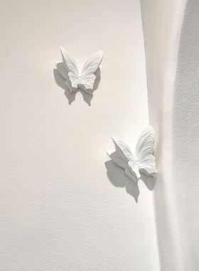 石膏3D仿真蝴蝶客厅墙面装饰