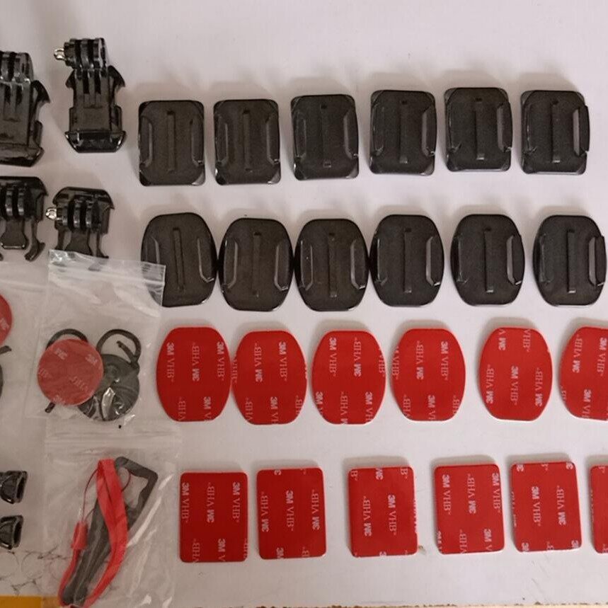 33件套 适用于 Gopro 山狗  平弧固定座 螺丝 扳手 J