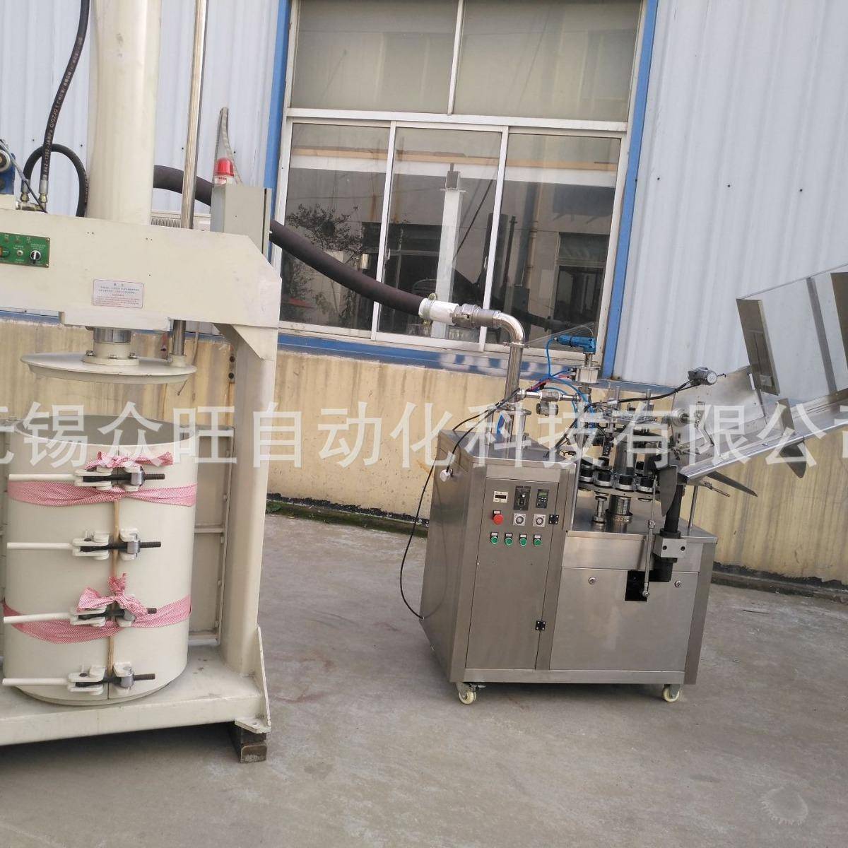 免钉胶全自动灌装封尾机胶水自动灌装自动封尾硅胶灌装机高粘度灌