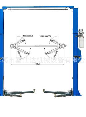 珠海4.5吨电动解锁龙门举升机QYO-10SL八道弯举升机