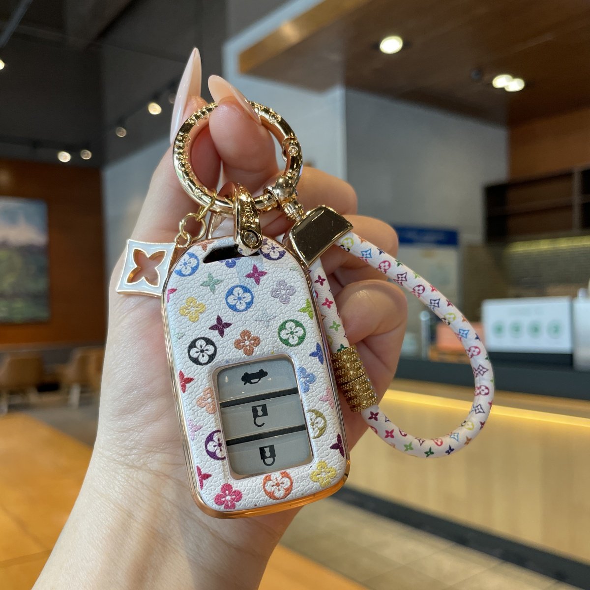 适用于本田钥匙套十代思域雅阁冠道型格xrv车crv缤智皓影凌派扣壳