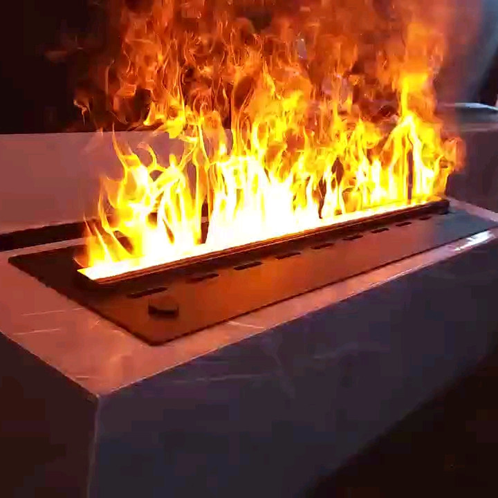 定制壁炉芯仿真火内嵌电子火光加热取暖器客厅家用嵌入式柴火壁炉