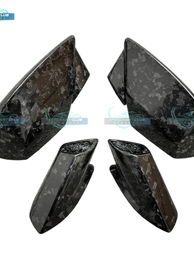 兰博基尼小牛LP580-2LP610-4 EVO STO改装干碳锻造纹镜罩后视镜壳