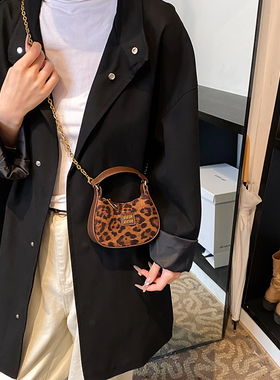 高级感小众时尚精致mini腋下手提包女2025新款超火单肩斜挎月牙包