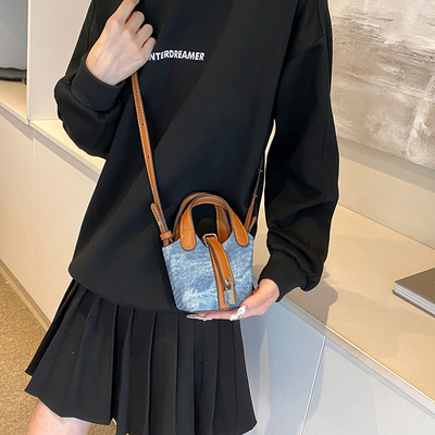 爆款超火mini小包包女斜挎2025新款菜篮子小众精致高级感口红包包